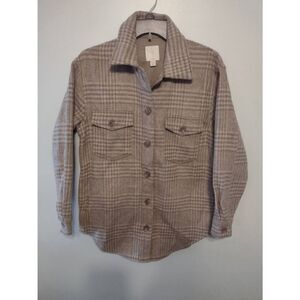 Joie size XS Women's Oversized Wool Blend Flannel